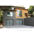 Aluminum Glass Garage Door Modern and stylish garage door: reflective glass panel Manufactory